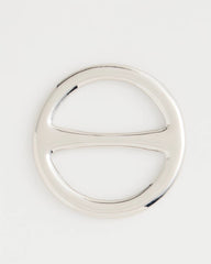 Silver Silvertone Scarf Ring