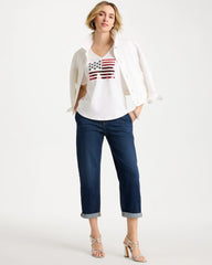 Alabaster Americana Tee
