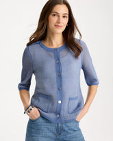 Blue Haven Mesh Lady Jacket Cardigan