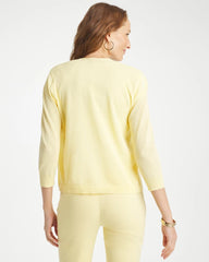 Golden Haze Summer Romance Cardigan