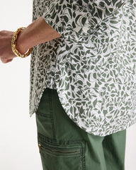 Kelp Forest Printed No Iron Stretch Shirt