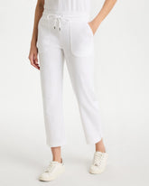Alabaster Zenergy® Crosshatch Knit Cropped Pants