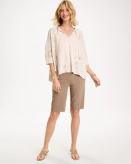 Topaz Smoke Brigitte™ Slim Shorts
