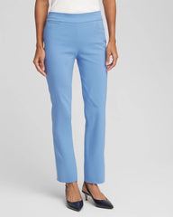 Tidal Blue Brigitte™ Slim Pull-On Pants