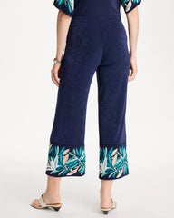 Kings Navy Travelers™ Palm Border Crop Pant