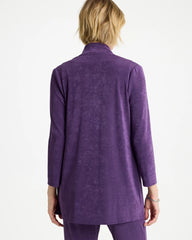 Rich Amethyst Travelers™ Pleat Front Jacket