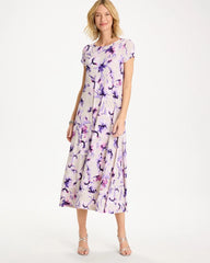 Rich Amethyst Travelers™ Amethyst Iris Maxi Dress