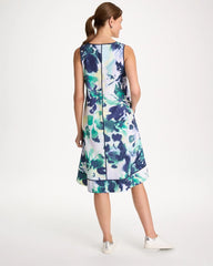 Topanga Green Zenergy® UPF Floral Midi Dress