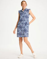 Amparo Blue Zenergy® UPF Ruffle Dress