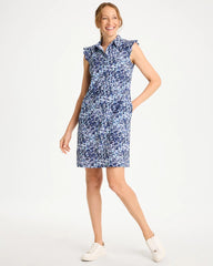 Amparo Blue Zenergy® UPF Ruffle Dress