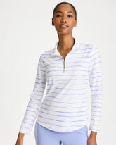 Blue Muse Zenergy® UPF Caviar Half Zip