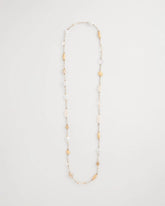 Neutral Neutral Shell Long Necklace