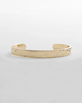 Gold Goldtone Flexible Cuff Bracelet
