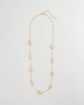 Pearl Siren Faux Pearl Long Necklace