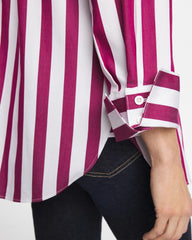 Gladiolus No Iron™ Stretch Striped Shirt