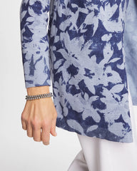 Blue Ella Floral Cardigan