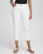 Alabaster No Stain Girlfriend Cropped Jeans