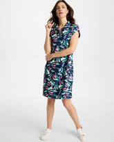 Blossom Zenergy® UPF Blooms Polo Dress