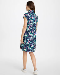 Blossom Zenergy® UPF Blooms Polo Dress