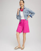 Crushed Berries Brigitte™ Pull-On Asymmetrical Wrap Skort