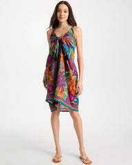 Multi Print Magicsuit® Cactus Flower Pareo