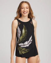 Black/Multi Miraclesuit® Boca Grande Ursula Tankini