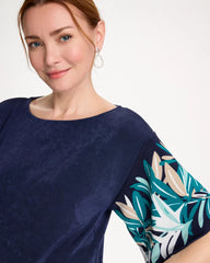Kings Navy Travelers™ Printed Kimono Sleeve Top