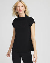 Travelers Black Travelers™ Mockneck Top
