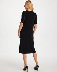 Travelers Black Travelers™ Elbow Sleeve Dress