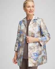 Walnut Travelers™ Collection Watercolor Jacquard Jacket