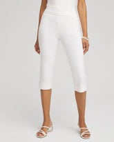 Alabaster Brigitte™ Pull-On Rivet Slim Capris