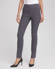 Passport Blue Brigitte™ Chain Connection Slim Pants