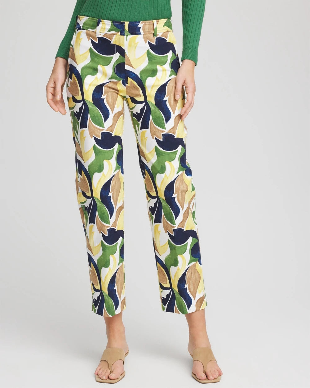 Alabaster Emme Straight Mod Cropped Pants