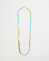 Multi Resin Single-Strand Necklace