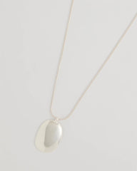 Silver Adjustable Silvertone Pendant Necklace