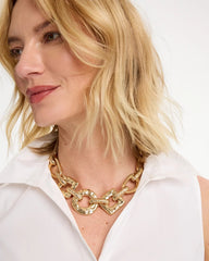 Gold Chunky Collar Necklace