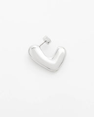 Silver No Droop® Silver Tone Mini Hoops