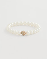 Pearl Pearlescent Stretch Hero Bracelet
