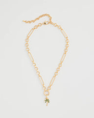 Gold Palm Tree Charm