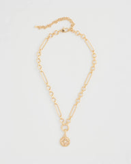 Gold Compass Charm