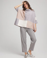 Birch Quilted Chic Cowlneck Poncho