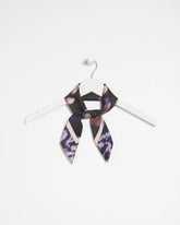 Black Fjord Flora Square Neckerchief Scarf