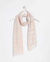 Neutral Neutral Polka Dot Oblong Scarf