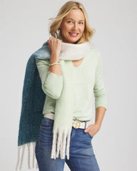 Cool Multi Cozy Ombre Oblong Scarf