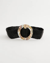 Black Chico's x Romi Oz Stretch Belt
