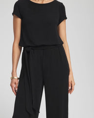 Travelers Black Travelers™ Cap Sleeve Jumpsuit