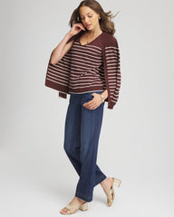 Cacao Ella Striped Sweater Tank