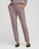 Walnut Zenergy® Sparkle Tapered Ankle Pants