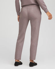 Walnut Zenergy® Sparkle Tapered Ankle Pants