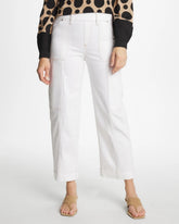 Alabaster Utility Wide Pull-On Crop Jeans